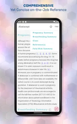 Drugs in Preg & Lact android App screenshot 12